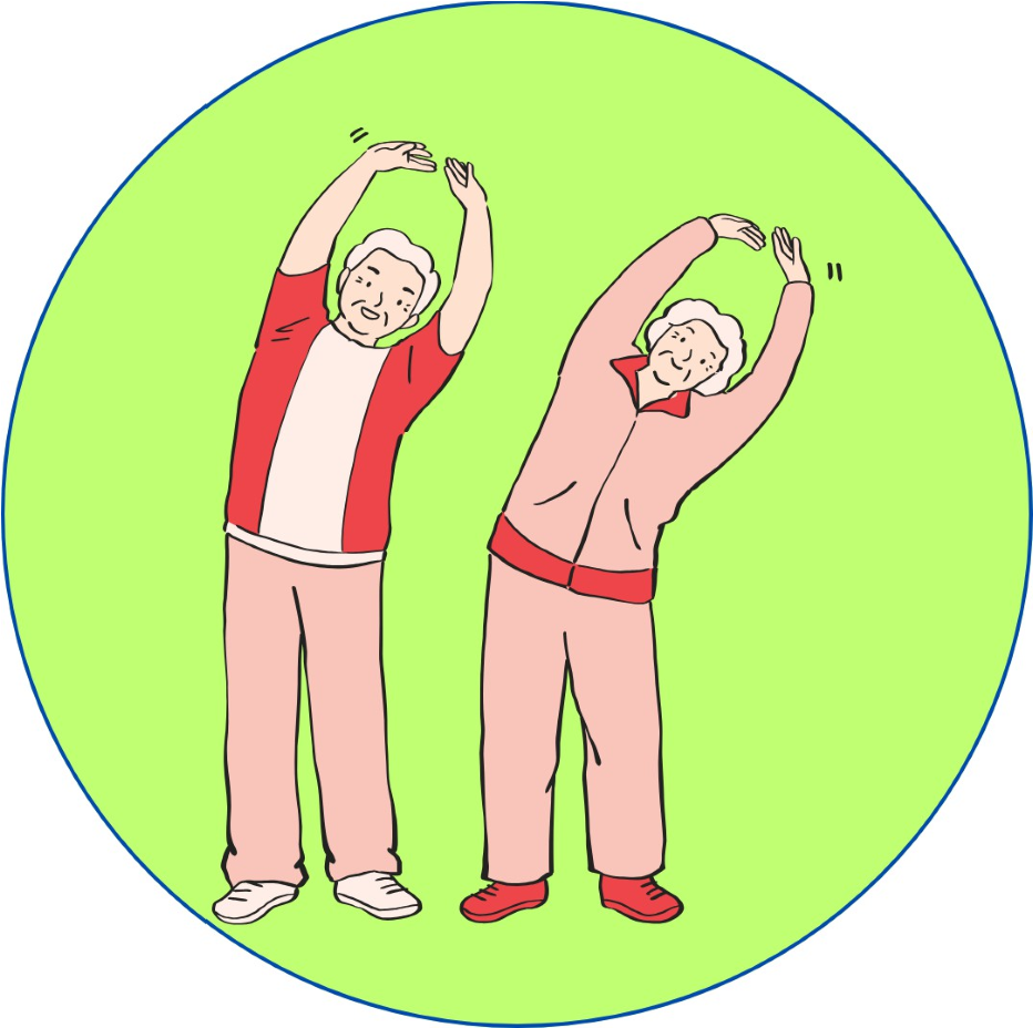 Wellness-Gymnastik: Muskelkraft und Stretching