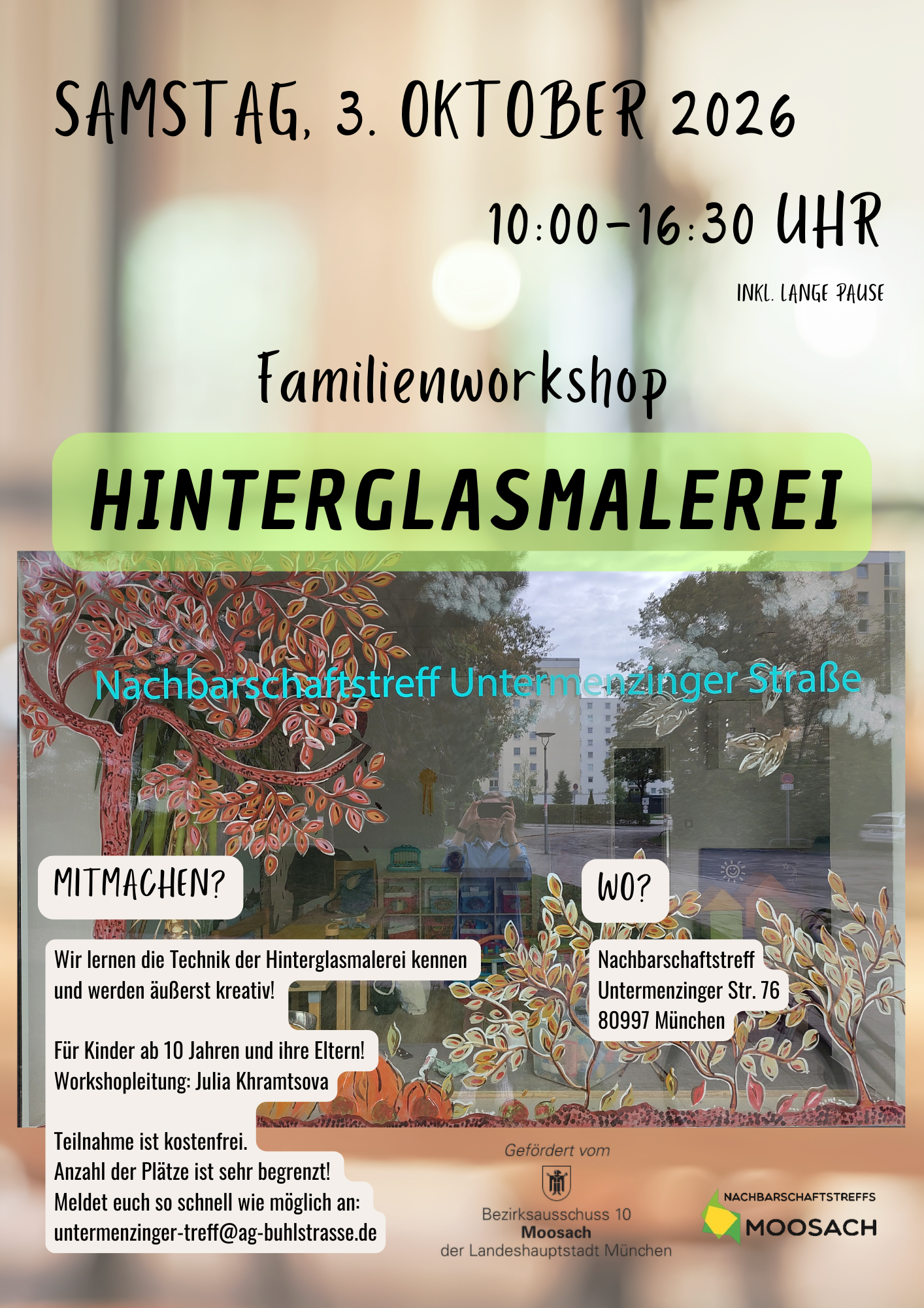 Familien-Workshop Hinterglasmalerei