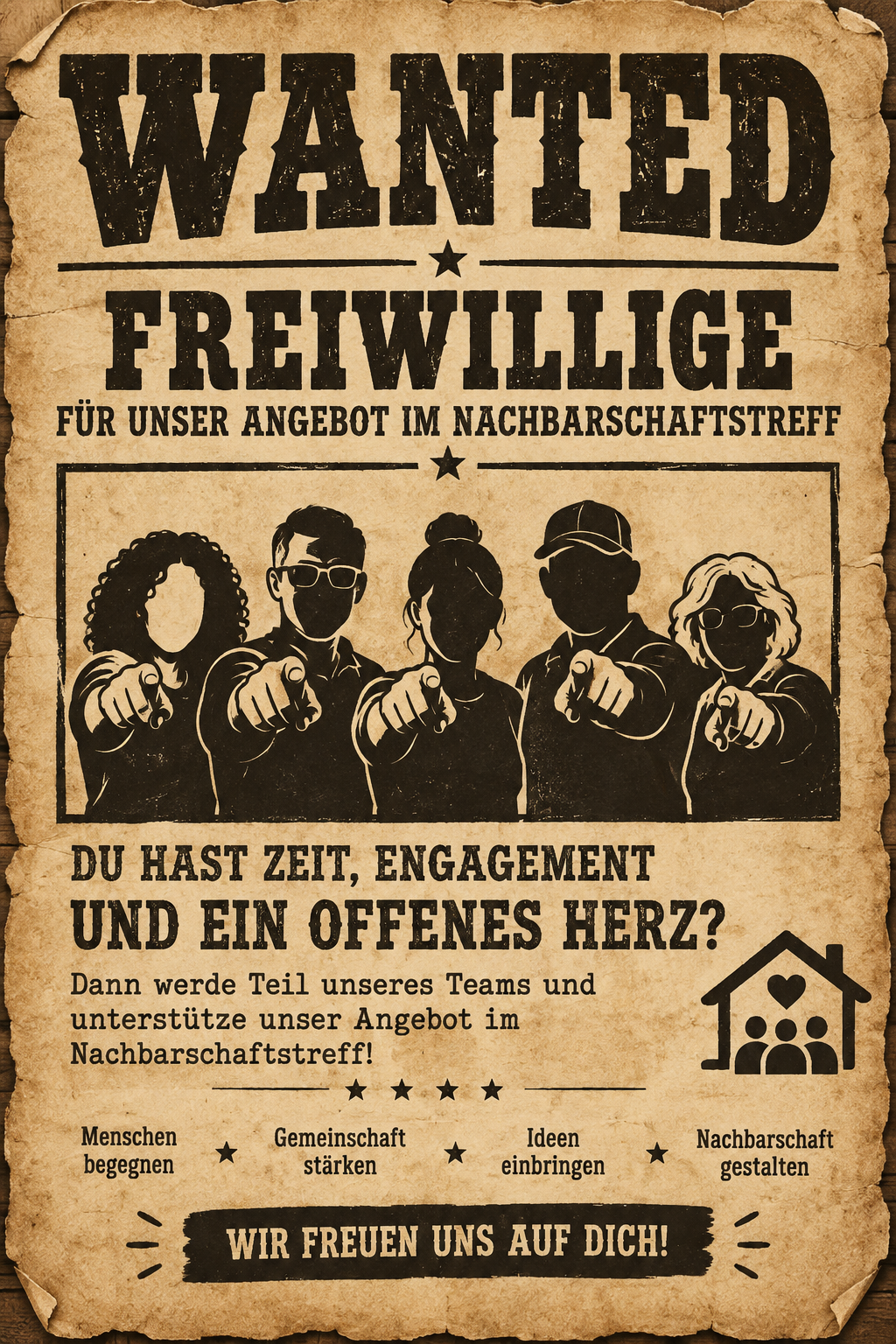 Ehrenamtliche gesucht!